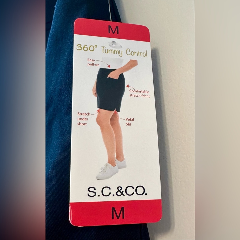 S. C. & Co. Women's 360 Tummy Control Skort - Picture 6 of 10
